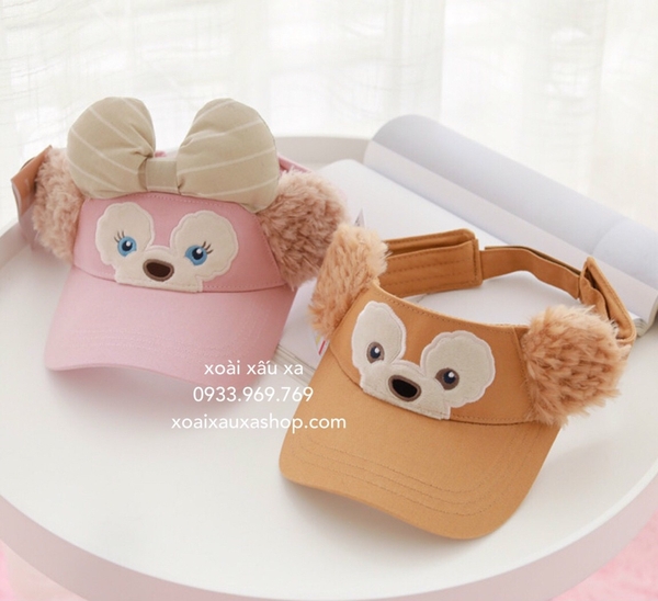 NÓN GẤU BÔNG DUFFY BEAR - STELLA LOU DISNEY