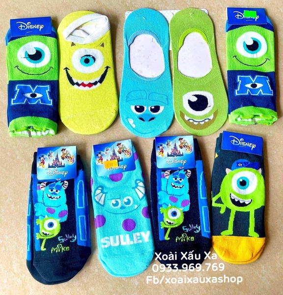 Vớ chân Sulley Mike (dvt: 1 cái)