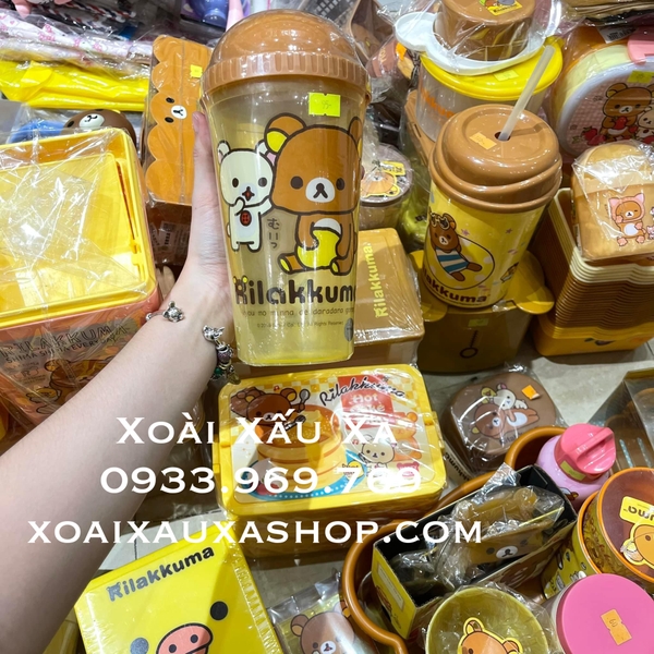 Ly nước nhựa Rilakkuma