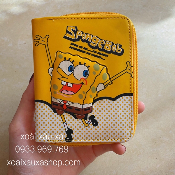 BÓP TIỀN SPONGEBOB NGẮN