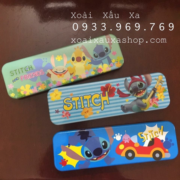 HỘP BÚT SẮT STITCH