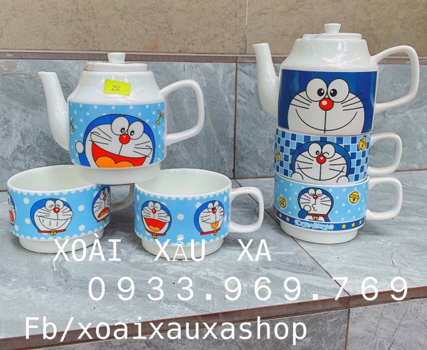 BỘ TÁCH TRÀ ĐORAEMON