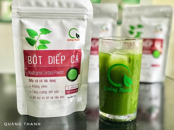 Naturalshop - Địa chỉ bán Bột Rau Diếp Cá sấy lạnh Quảng Thanh