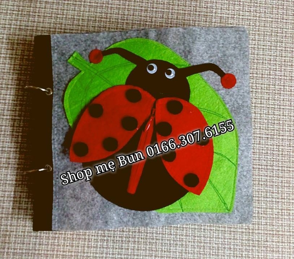 sách vải handmade