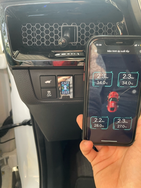 Cảm biến áp suất lốp cổng chờ TN600S Plus ( Xe Honda- Mitsubishi- Toyota)