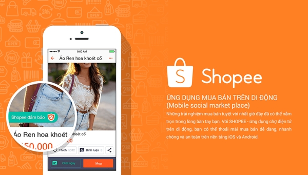 Hướng dẫn cách mua chùm ngây thông qua ứng dụng Shopee trên điện thoại