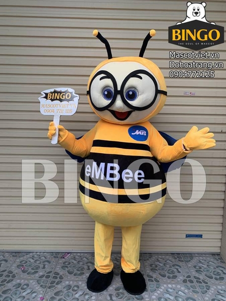 mascot chú ong vàng