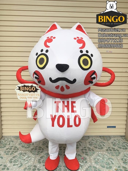 Mascot hơi cáo Yolo