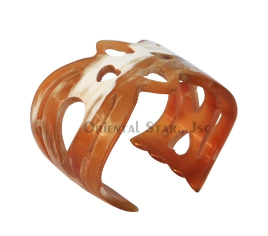 Horn cuff bracelet