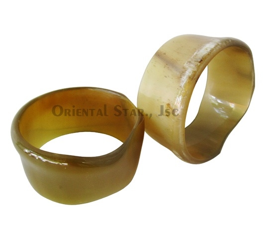 Natural horn bangle bracelet