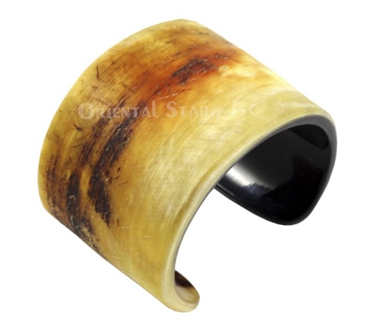 Horn cuff bracelet