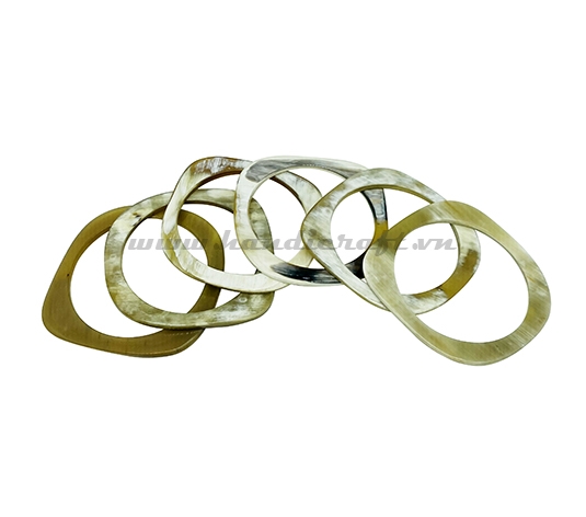 Natural horn bangle bracelet