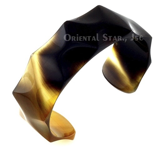 Horn cuff bracelet