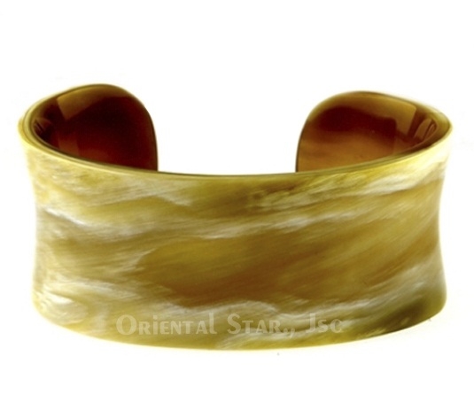 Horn cuff bracelet