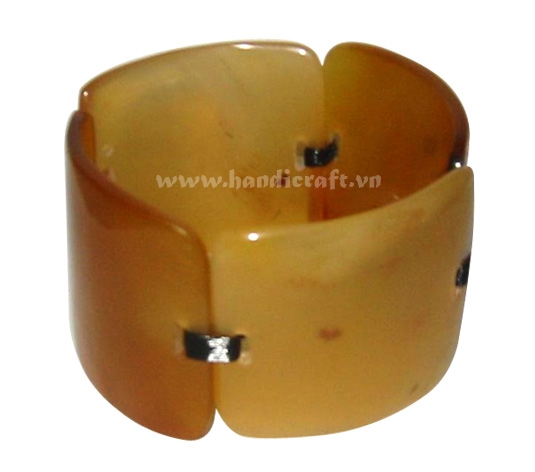 Natural horn bangle bracelet