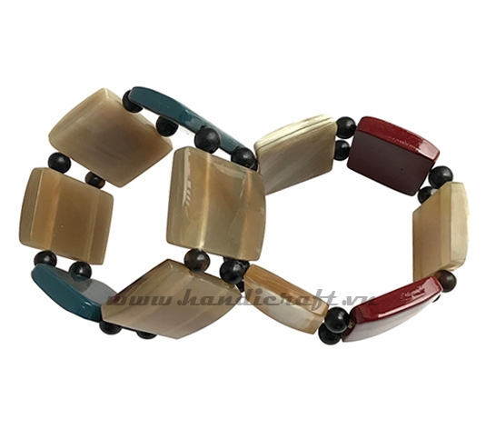 Horn & Lacquer Bracelet