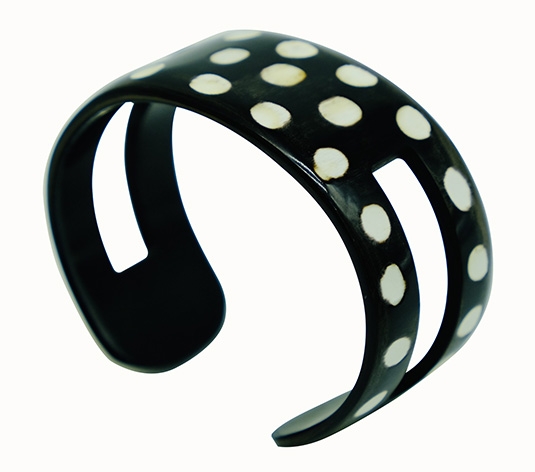 Black horn bracelet