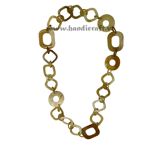 Natural horn multi shapes necklaces