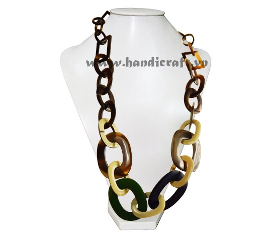 Organic horn necklace