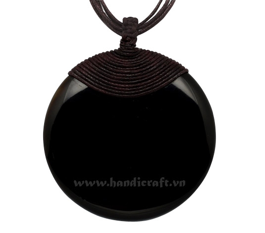 Buffalo horn pendant