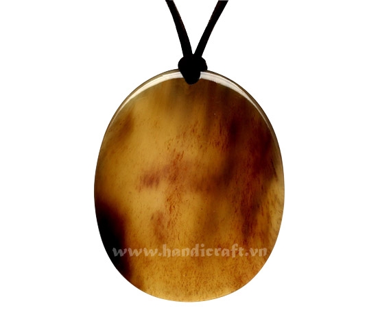 Buffalo horn pendant