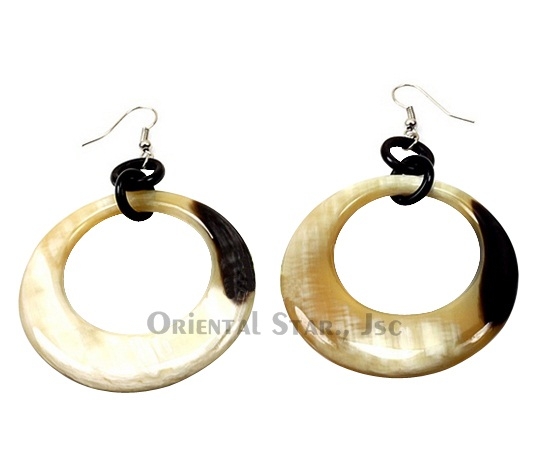 Horn earrings