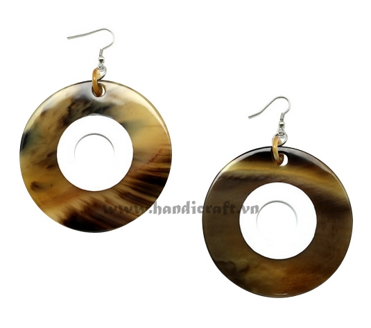 Horn earrings