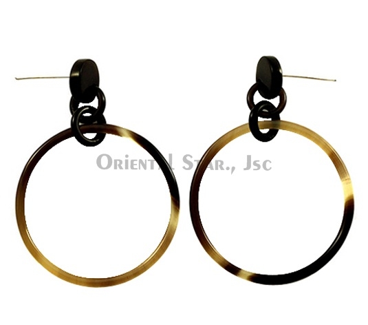 Horn earrings