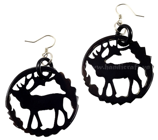Horn earrings