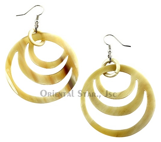 Horn earrings