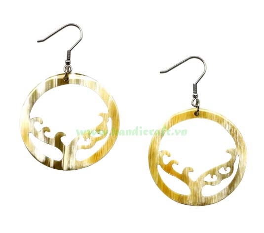 Horn earrings