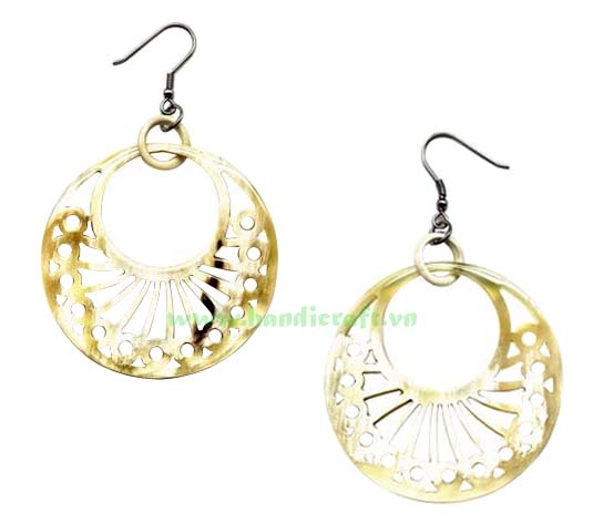 Horn earrings