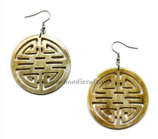 Horn earrings