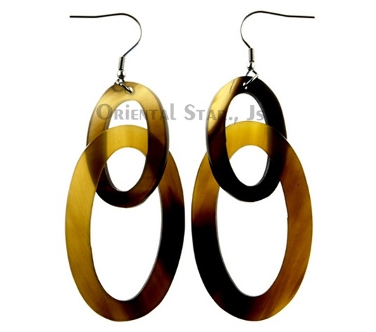 Horn earrings