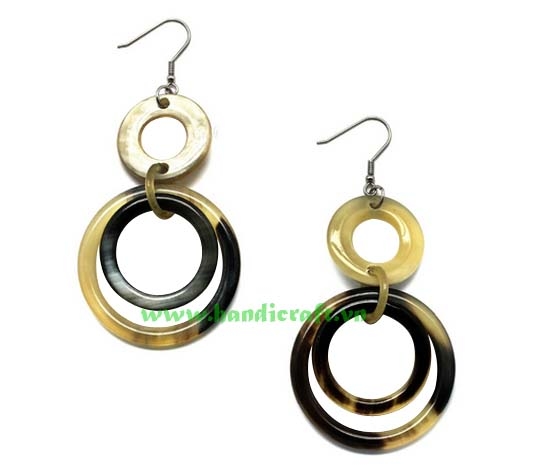 Horn earrings