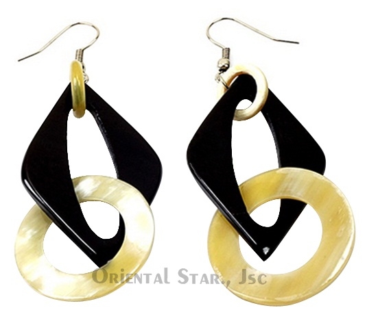 Horn earrings