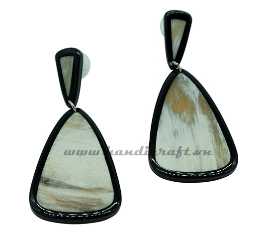 Horn & Lacquer earrings