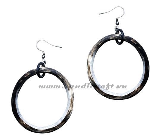 Horn earrings