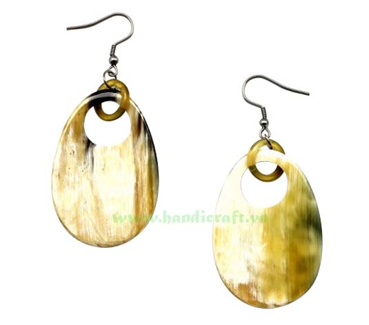 Horn earrings