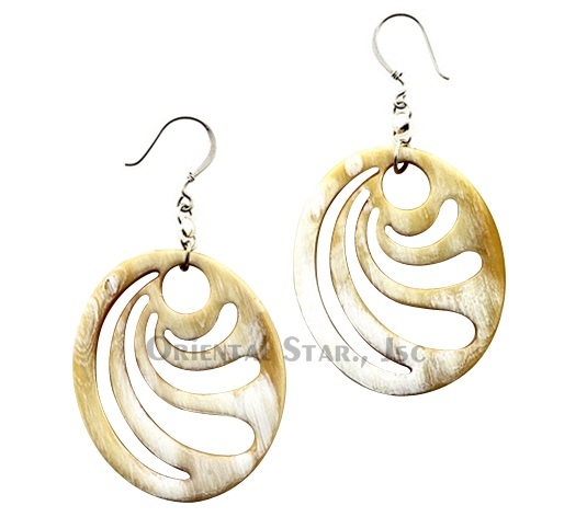 Horn earrings