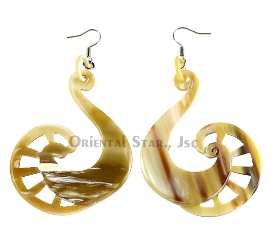 Horn earrings