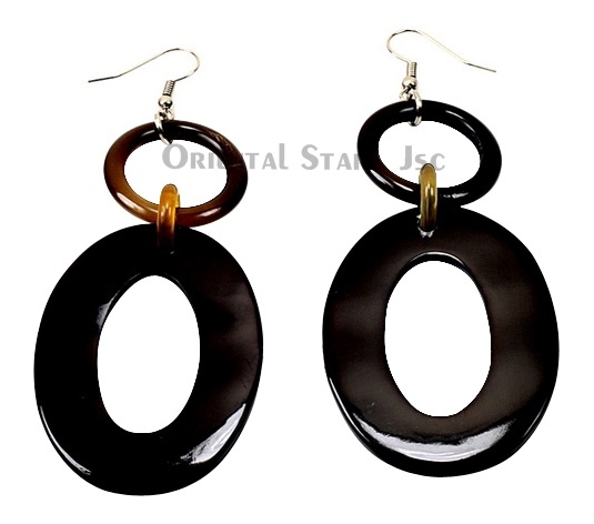 Horn earrings