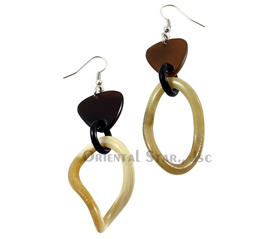 Horn earrings