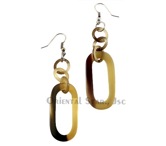 Horn earrings