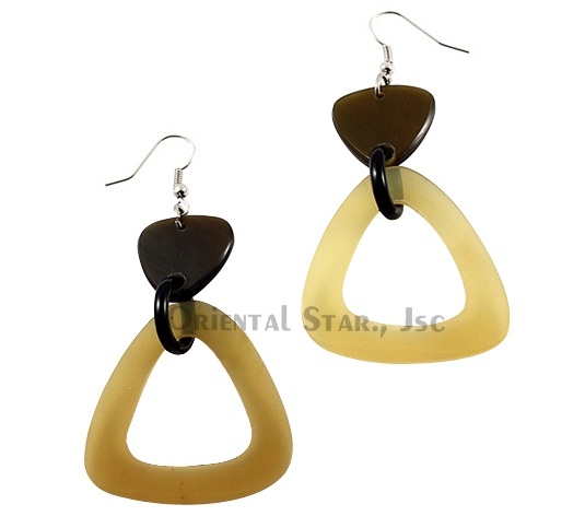 Horn earrings