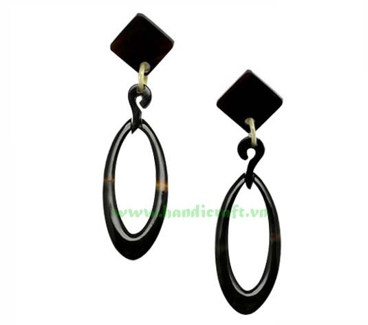 Horn earrings