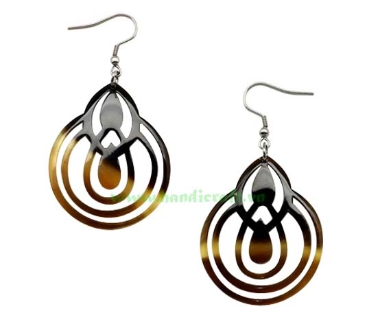 Horn earrings