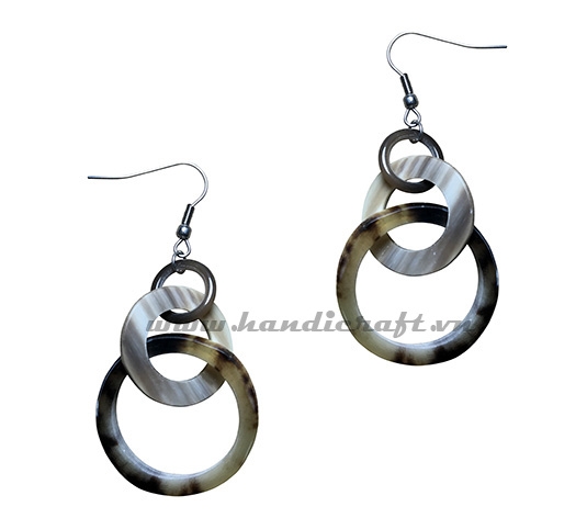 Horn earrings