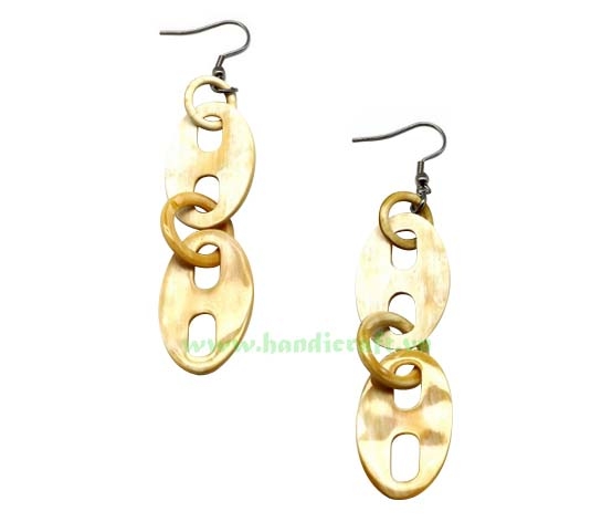 Horn earrings