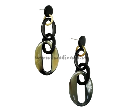 Horn earrings